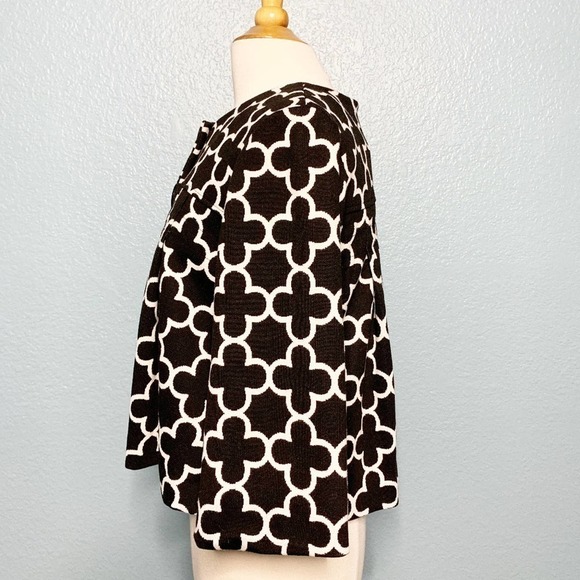 Grace Elements Pleated Cropped Swing Blazer - Picture 3 of 7